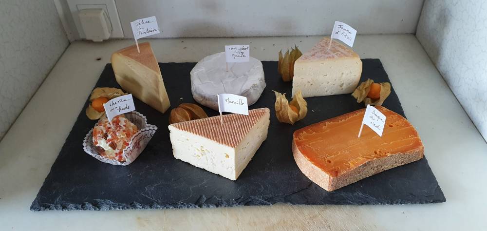 Plateaux de fromages la tome d'amour