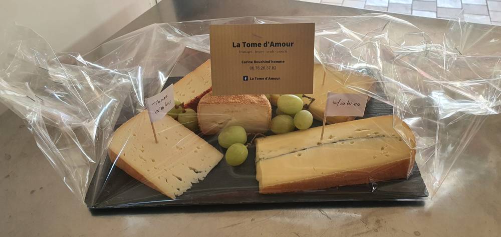 Plateaux de fromages la tome d'amour