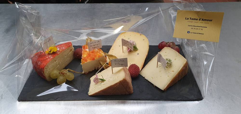Plateaux de fromages la tome d'amour