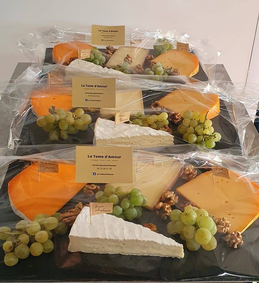 Plateaux de fromages la tome d'amour